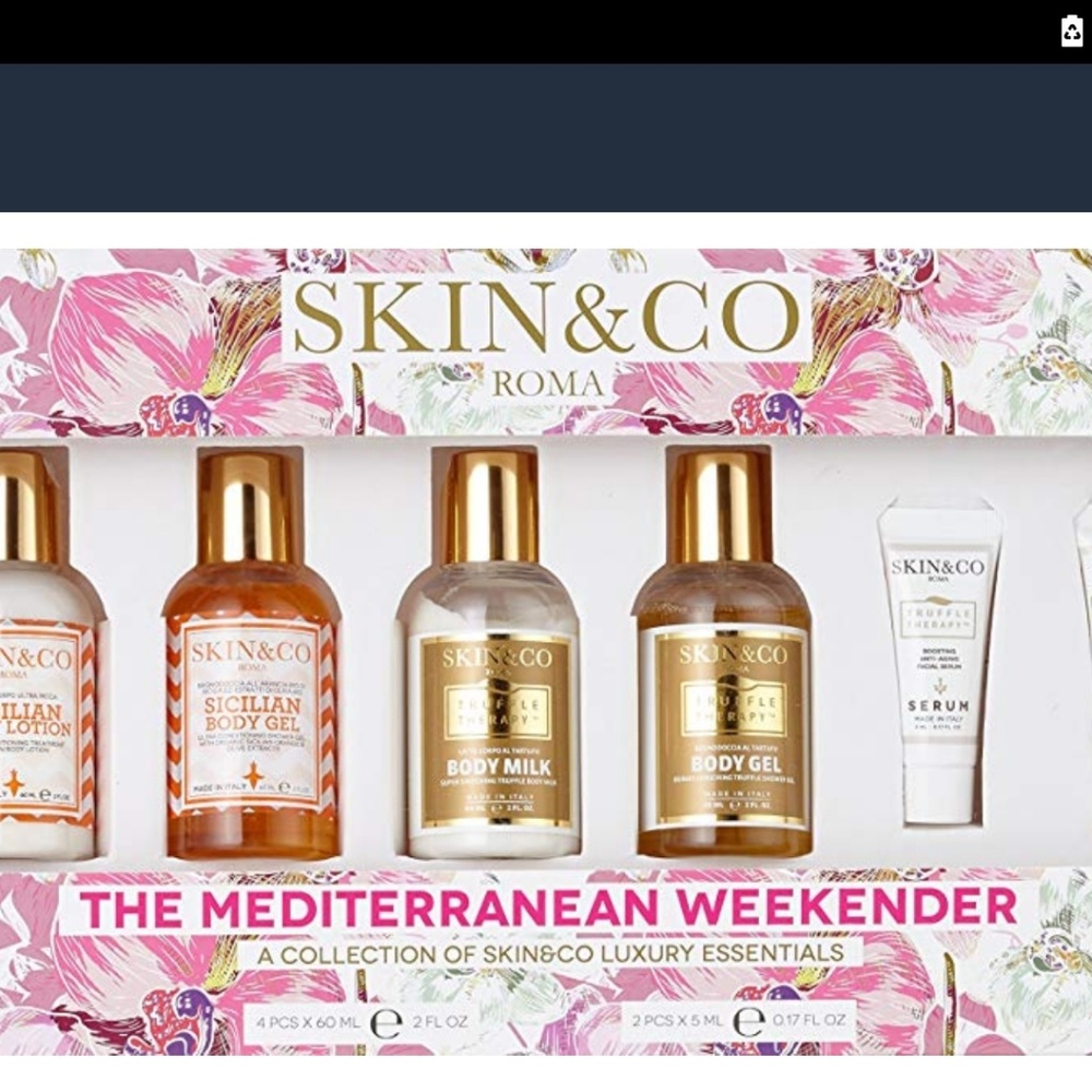 New Luxury Beauty Skin Body Gift Set Skin&Co Italy